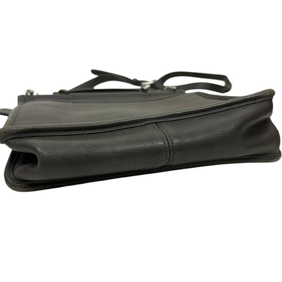 Coach Rare Vintage Stone Gray Willis Leather Satchel - Picture 4 of 8